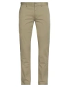 Tommy Hilfiger Man Pants Khaki Size 33w-32l Cotton, Elastane In Gray