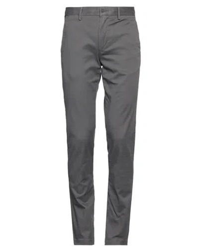 Tommy Hilfiger Man Pants Lead Size 32w-32l Cotton, Elastane