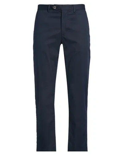 Tommy Hilfiger Man Pants Midnight Blue Size 33w-30l Lyocell, Cotton, Elastane