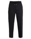 TOMMY HILFIGER TOMMY HILFIGER MAN PANTS MIDNIGHT BLUE SIZE 36 POLYESTER, WOOL, ELASTANE