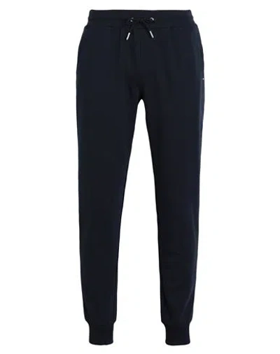 Tommy Hilfiger Man Pants Midnight Blue Size Xl Cotton, Elastane