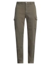 Tommy Hilfiger Man Pants Military Green Size 33w-34l Cotton, Elastane