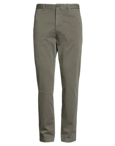 Tommy Hilfiger Man Pants Military Green Size 36w-32l Cotton, Elastane