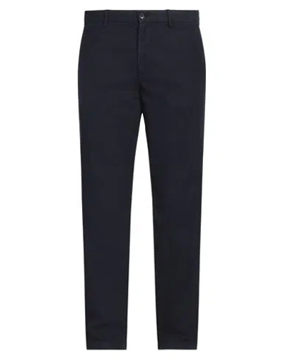 Tommy Hilfiger Man Pants Navy Blue Size 40w-32l Cotton, Lyocell, Elastane