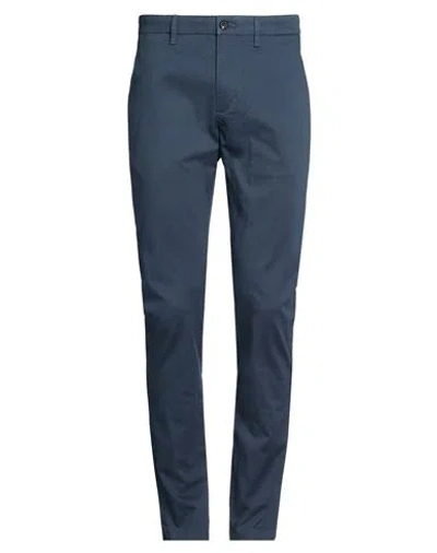 Tommy Hilfiger Man Pants Navy Size 30w-32l Cotton, Elastane In Blue