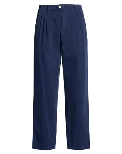 Tommy Hilfiger Man Pants Navy Size 32 Cotton In Purple