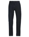 TOMMY HILFIGER TOMMY HILFIGER MAN PANTS NAVY SIZE 35W-32L COTTON, ELASTANE