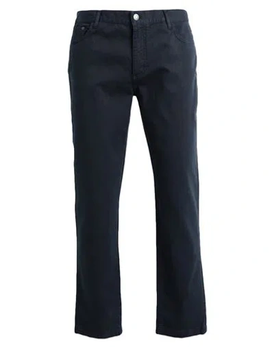 Tommy Hilfiger Man Pants Navy Size 33w-32l Cotton, Elastane In Navy Blue