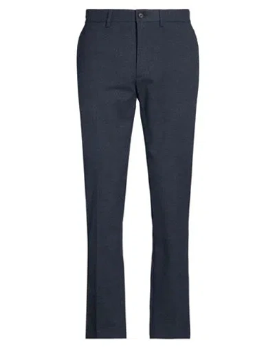 Tommy Hilfiger Man Pants Navy Size 35w-32l Polyester, Cotton, Viscose, Elastane In Blue