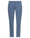 Tommy Hilfiger Man Pants Pastel Blue Size 29w-32l Cotton, Elastane
