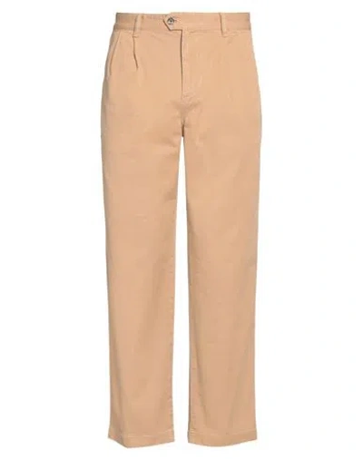 Tommy Hilfiger Man Pants Sand Size 32w-30l Cotton, Elastane In Beige