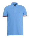 Tommy Hilfiger Short-sleeved Polo Shirt In Blue