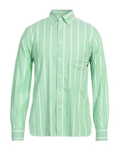 Tommy Hilfiger Man Shirt Green Size M Cotton
