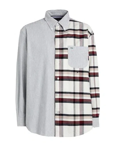 Tommy Hilfiger Man Shirt White Size Xl Cotton