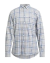 Tommy Hilfiger Man Shirt Light Grey Size L Cotton In Gray