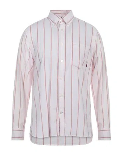Tommy Hilfiger Man Shirt Pink Size M Cotton