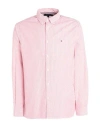 Tommy Hilfiger Man Shirt Red Size S Cotton, Elastane In Red