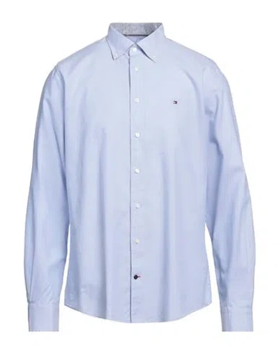 Tommy Hilfiger Man Shirt Sky Blue Size 16 ½ Cotton