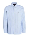 Tommy Hilfiger Slim Fit Stripe Performance Shirt In Blue
