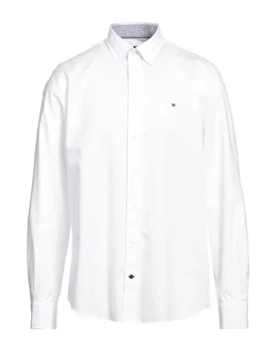 Tommy Hilfiger Man Shirt White Size 17 ¾ Cotton
