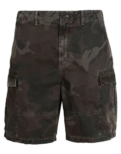 Tommy Hilfiger Man Shorts & Bermuda Shorts Military Green Size 32 Cotton