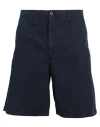 Tommy Hilfiger Man Shorts & Bermuda Shorts Navy Size 34 Cotton, Elastane In Navy Blue