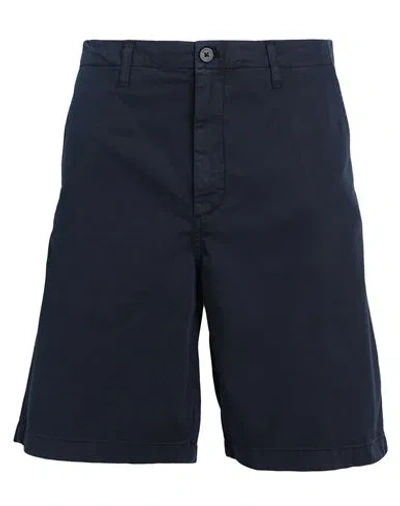Tommy Hilfiger Man Shorts & Bermuda Shorts Navy Size 34 Cotton, Elastane In Navy Blue