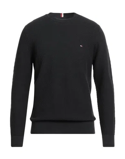Tommy Hilfiger Man Sweater Black Size L Cotton