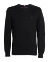 Tommy Hilfiger Man Sweater Black Size Xl Cotton