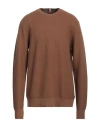 Tommy Hilfiger Man Sweater Brown Size Xxxl Cotton