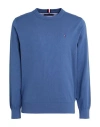 Tommy Hilfiger Man Sweater Pastel Blue Size S Cotton, Polyester