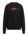 Tommy Hilfiger Man Sweatshirt Black Size Xs Cotton