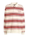 TOMMY HILFIGER TOMMY HILFIGER MAN SWEATSHIRT CREAM SIZE L COTTON