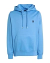 Tommy Hilfiger Man Sweatshirt Light Blue Size L Cotton, Polyester In Blue