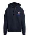 Tommy Hilfiger Man Sweatshirt Midnight Blue Size L Cotton, Polyester