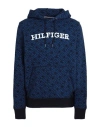 Tommy Hilfiger Man Sweatshirt Midnight Blue Size L Cotton, Polyester