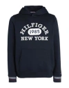 Tommy Hilfiger Man Sweatshirt Midnight Blue Size L Cotton, Polyester In Blue