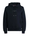 Tommy Hilfiger Man Sweatshirt Midnight Blue Size L Cotton, Polyester