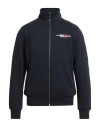 Tommy Hilfiger Man Sweatshirt Midnight Blue Size M Cotton, Polyester In Blue