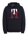 Tommy Hilfiger Man Sweatshirt Midnight Blue Size L Cotton In Blue