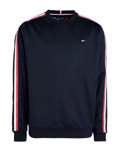 Tommy Hilfiger Man Sweatshirt Midnight Blue Size Xl Polyester