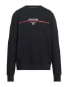 Tommy Hilfiger Man Sweatshirt Midnight Blue Size Xs Cotton