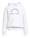 Tommy Hilfiger Man Sweatshirt White Size M Cotton, Polyester In White