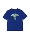 Tommy Hilfiger Man T-shirt Blue Size 7 Cotton