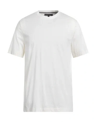 Tommy Hilfiger Man T-shirt Ivory Size Xxl Cotton In White