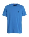 Tommy Hilfiger Man T-shirt Light Blue Size L Cotton