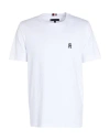 Tommy Hilfiger Man T-shirt White Size L Cotton