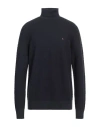 Tommy Hilfiger Man Turtleneck Midnight Blue Size Xxl Cotton