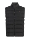 Tommy Hilfiger Man Vest Black Size Xl Polyamide In Black