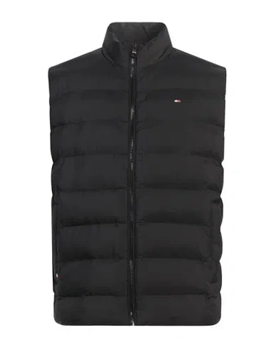 Tommy Hilfiger Man Vest Black Size Xl Polyamide